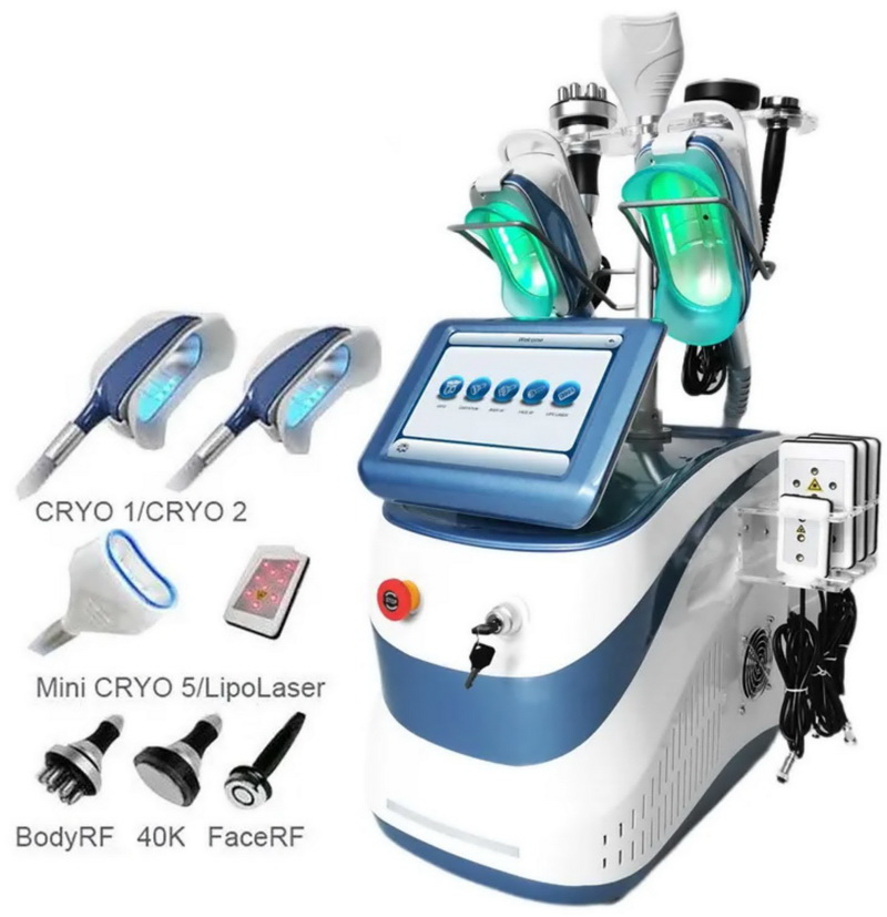 Аппарат криолиполиза, лазерного липолиза, RF‑лифтинга и кавитации Charmstar Cryo mini plus 1